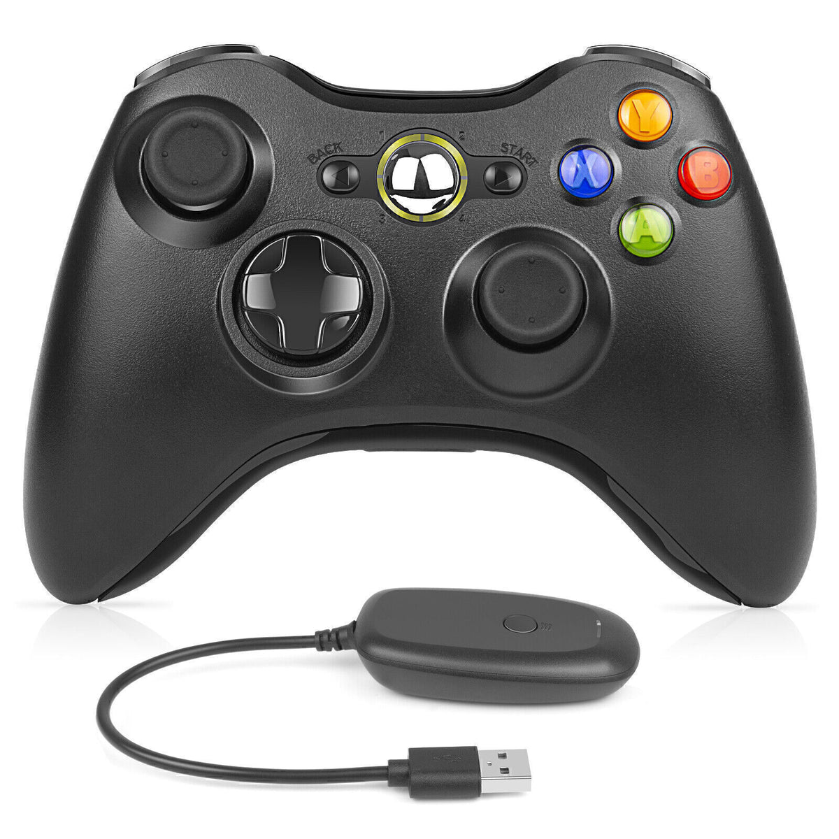 For Microsoft Xbox Wireless Controller Dongle Adapter Xbox 360 PC Windows 10 11