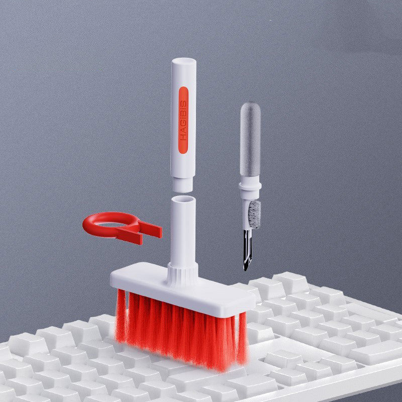 Keyboard Cleaning Brush 4 in 1 Multi-Fuction Computer Cleaning Tools Corner Gap Dust Removal Cleaning Brush for Gamers