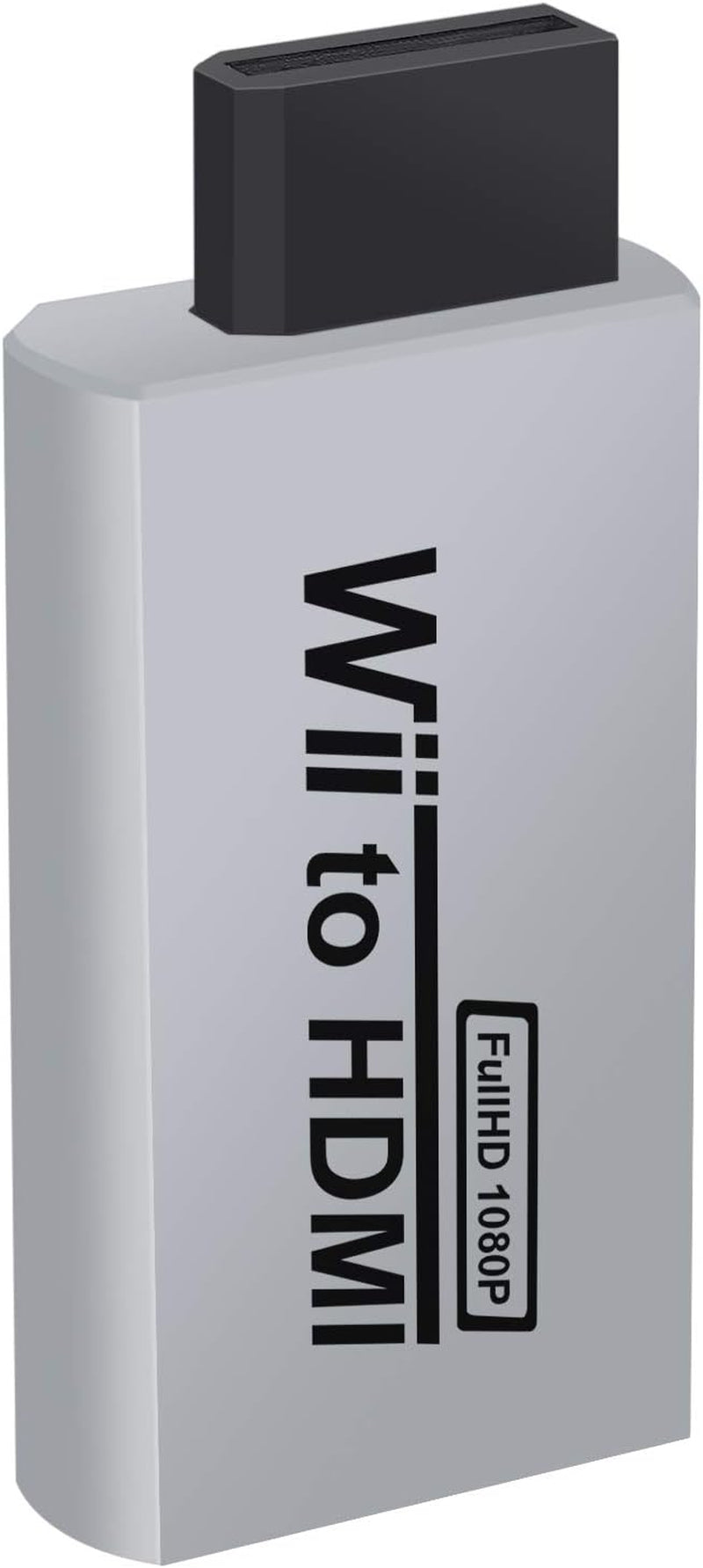 Wii to Hdmi Converter Wii to HDMI Adapter 720P and 1080P Wii2Hdmi Adapter Connector Output Video with 3.5Mm Audio Jack - Supports All Wii Display Modes