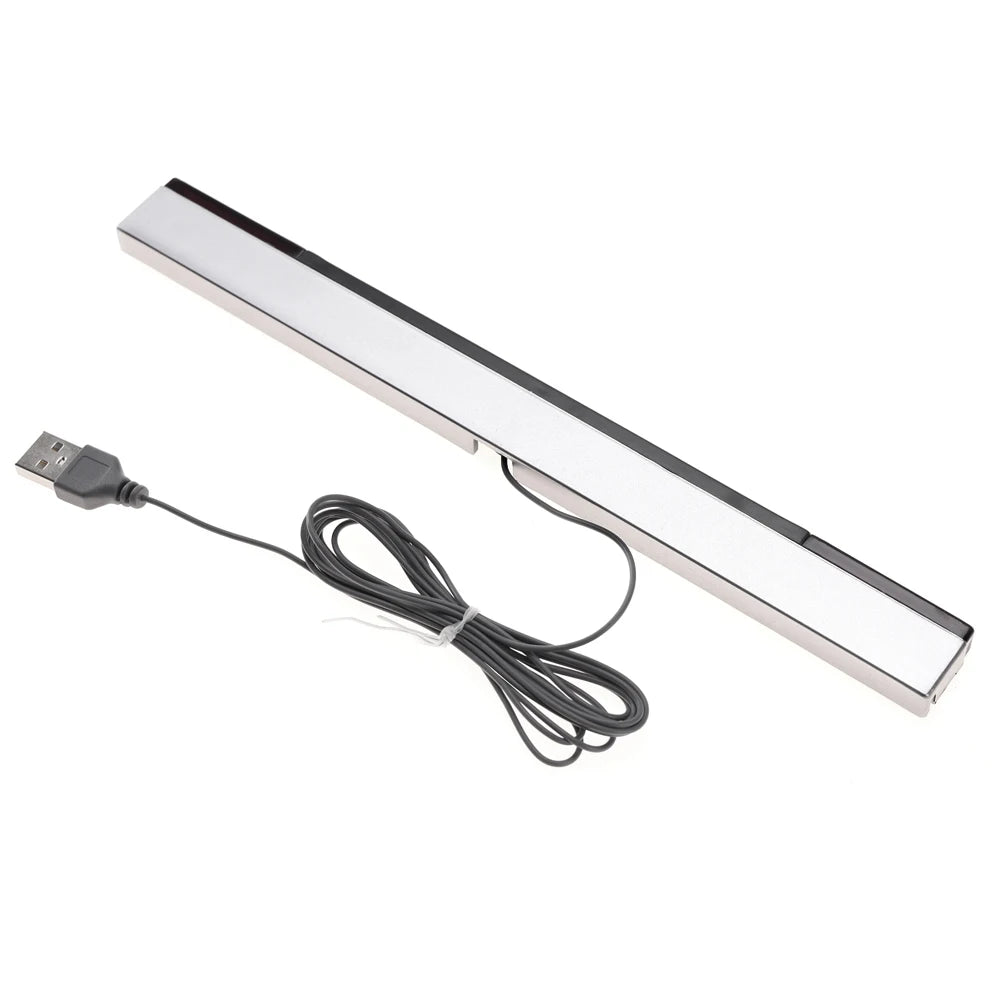 For Wii/Wii U Wired Remote Sensor Bar Reciever Sensor Bar USB Replacement Infrared TV Ray Wired Sensor Bar