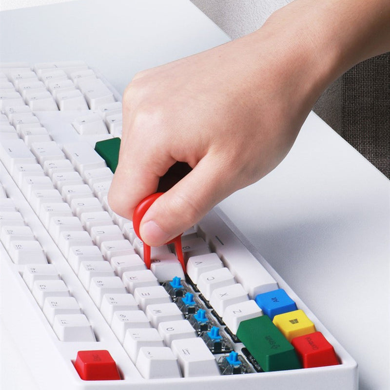 Keyboard Cleaning Brush 4 in 1 Multi-Fuction Computer Cleaning Tools Corner Gap Dust Removal Cleaning Brush for Gamers