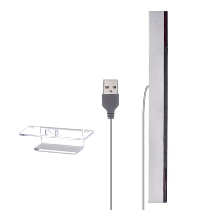 For Wii/Wii U Wired Remote Sensor Bar Reciever Sensor Bar USB Replacement Infrared TV Ray Wired Sensor Bar