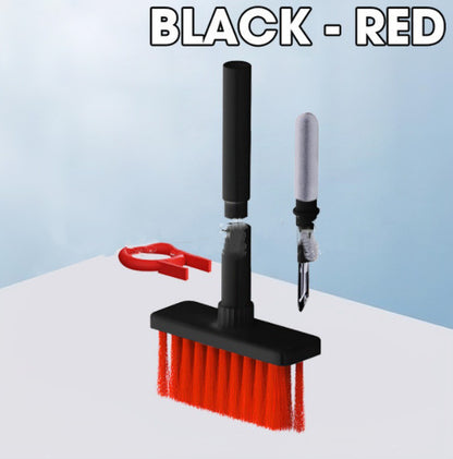 Keyboard Cleaning Brush 4 in 1 Multi-Fuction Computer Cleaning Tools Corner Gap Dust Removal Cleaning Brush for Gamers