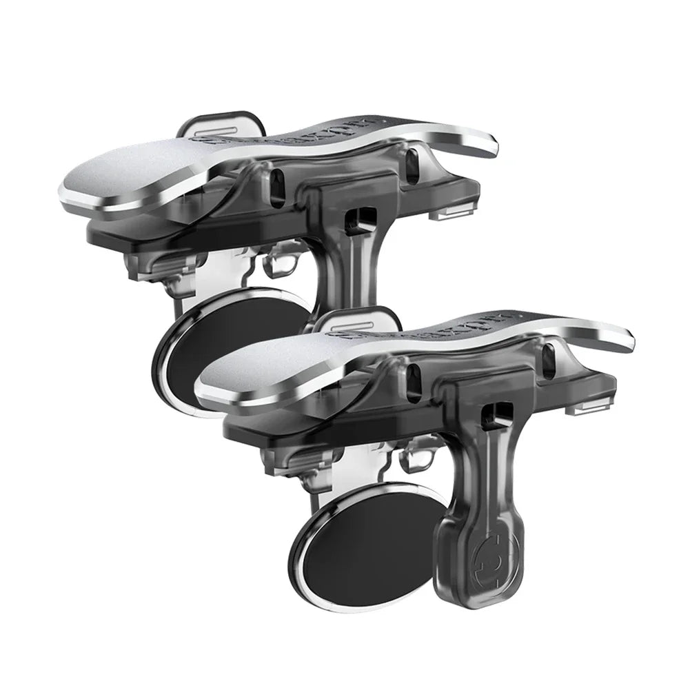 X8 Mobile Game Trigger for PUBG Phone Gaming Controller 6 Finger Trigger Sensitive Shooting Gamepad L1 R1 Aim Keys Gaming Handle