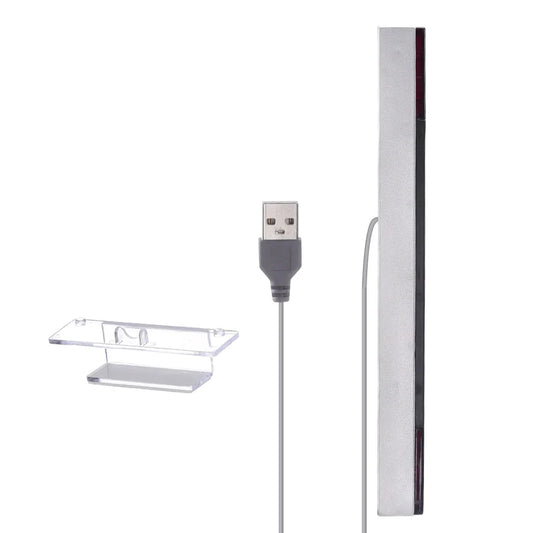 For Wii/Wii U Wired Remote Sensor Bar Reciever Sensor Bar USB Replacement Infrared TV Ray Wired Sensor Bar
