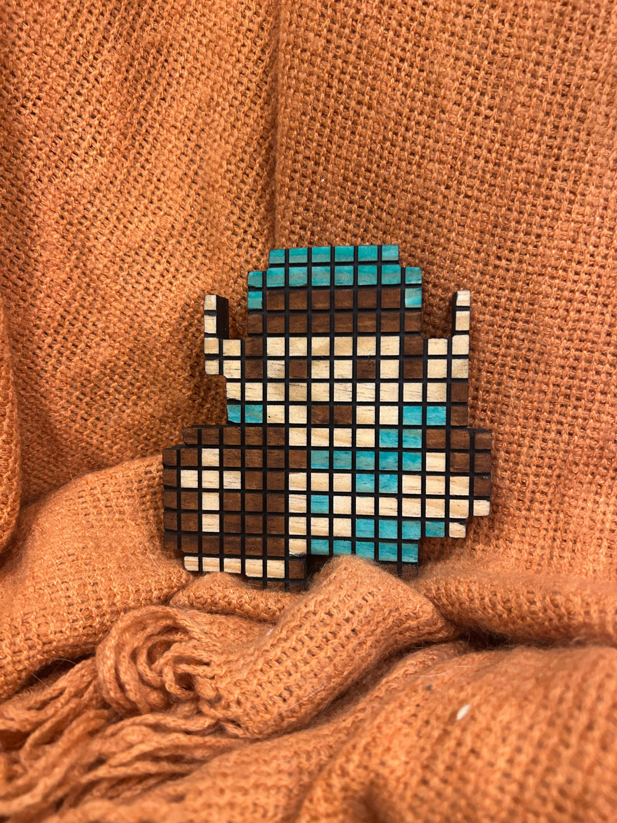 8-Bit Gaming Character Magnets (Mario, Luigi, Link) - Wooden Pixel Decor | Handmade Retro Gaming Gift for Gamers and Collectors and Mancave