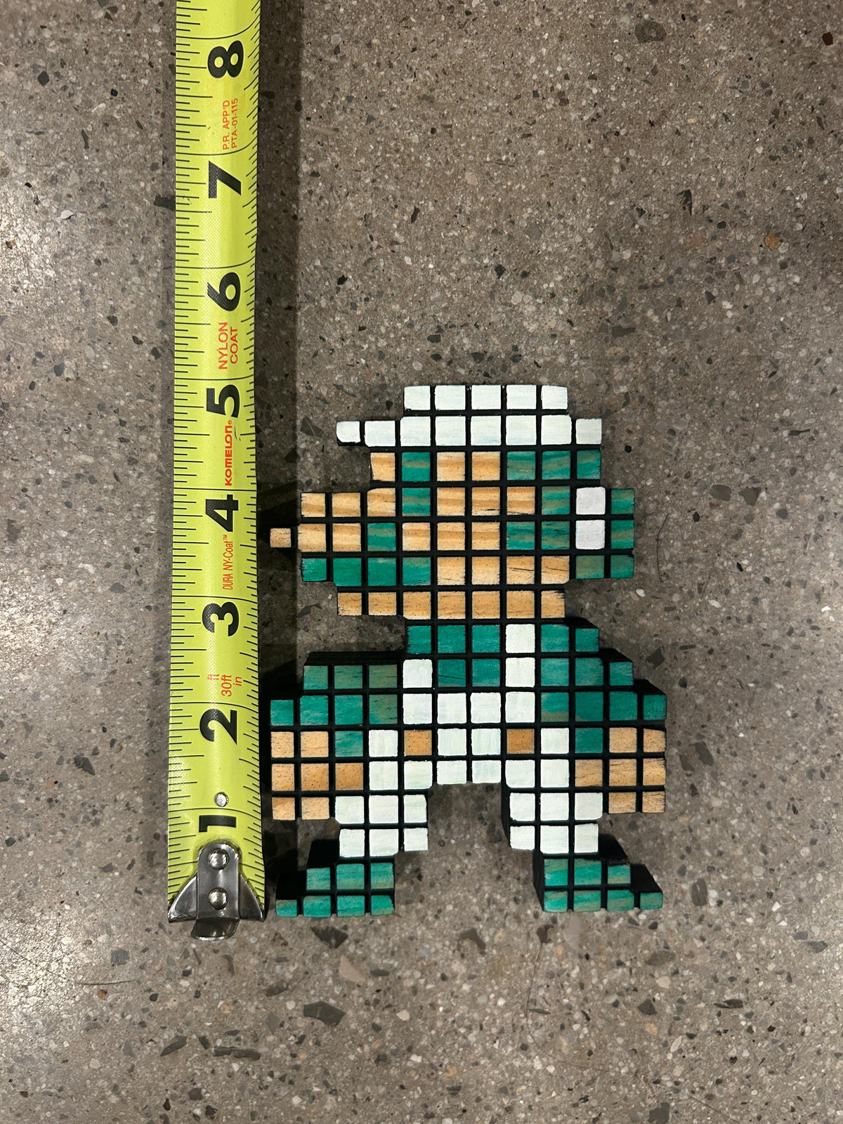 8-Bit Gaming Character Magnets (Mario, Luigi, Link) - Wooden Pixel Decor | Handmade Retro Gaming Gift for Gamers and Collectors and Mancave
