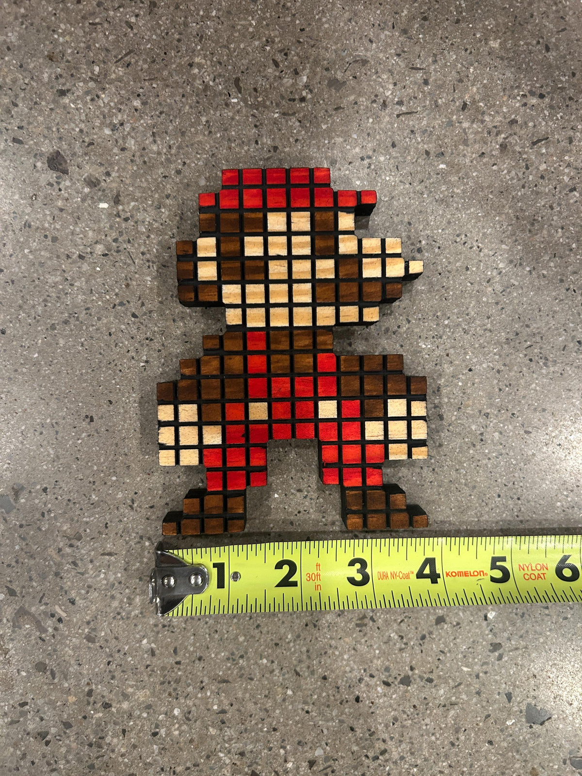 8-Bit Gaming Character Magnets (Mario, Luigi, Link) - Wooden Pixel Decor | Handmade Retro Gaming Gift for Gamers and Collectors and Mancave